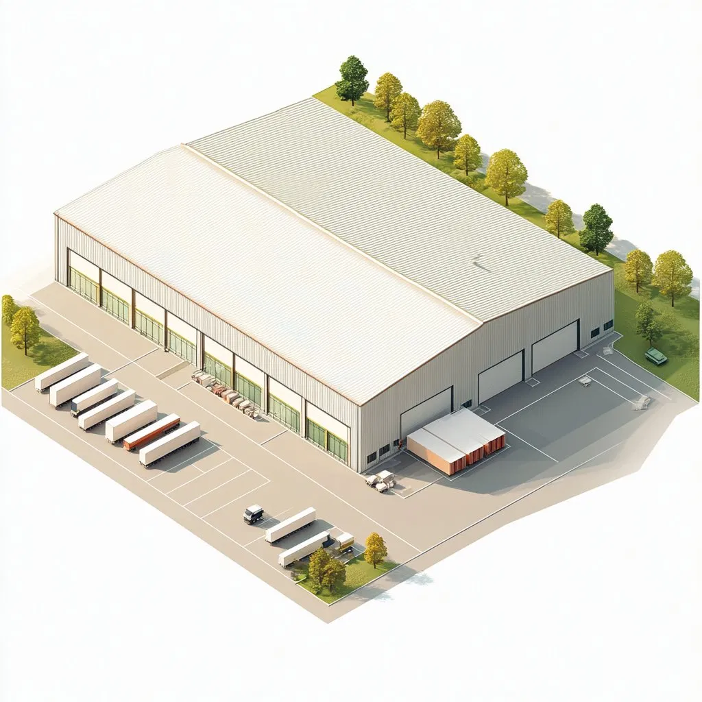 Ibeehive Durable Steel Frame Industrial Buildings