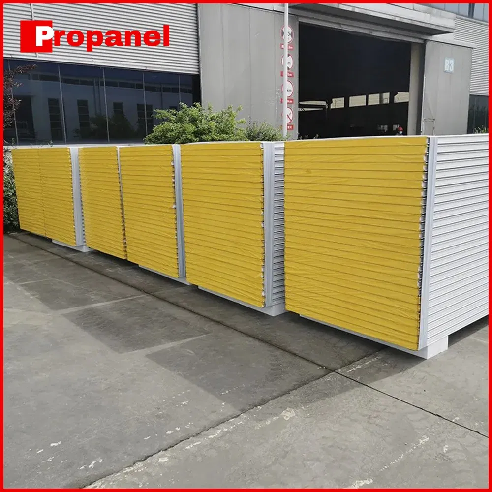 PU and Rock Wool Hybrid Sandwich Panels for Maximum Insulation and Fire Protection