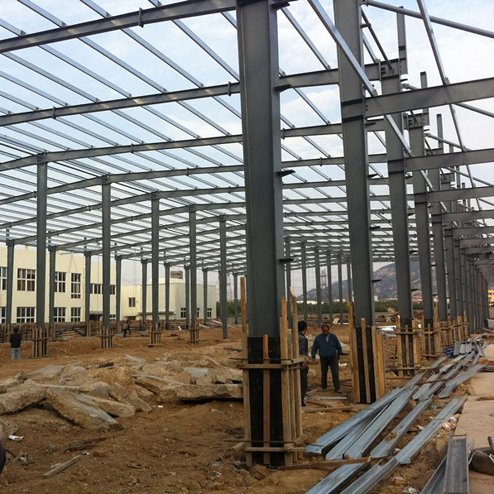 China Pre Engineered Prefab Steel Structure Workshop Building for Sale