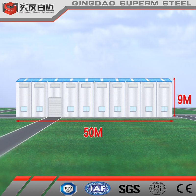 Prefab Steel Building Materials Kits Lightweight Pre-Engineered Steel Structure Warehouse Construction