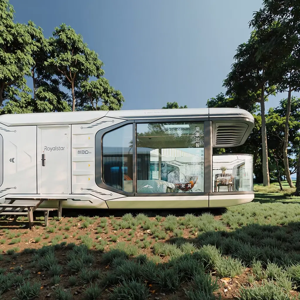 Dream Series M30: Luxury Interior Capsule Room Climate Control System Made of Steel Sandwich Panels, Customizable.