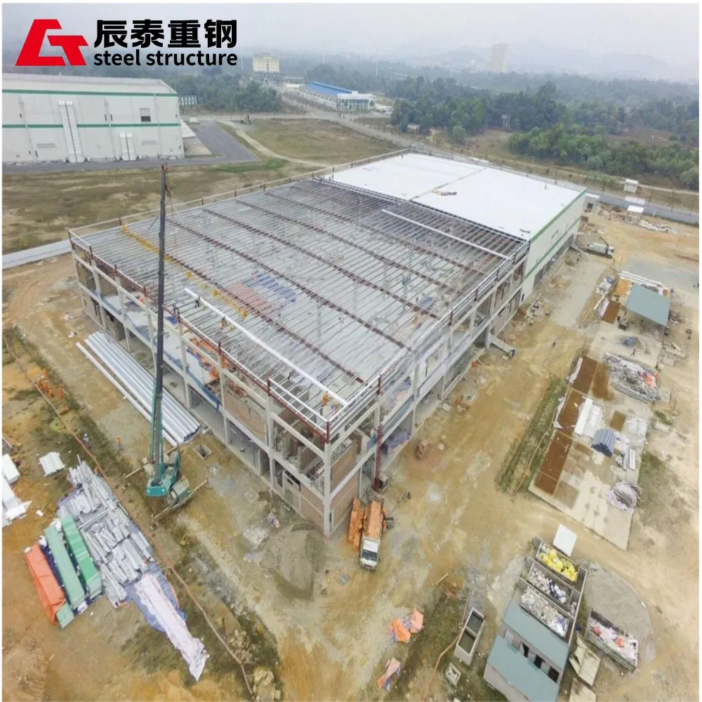 High Precision Factory Direct Supply Prefabricated Steel Structure Building Industrial Workshop Factory