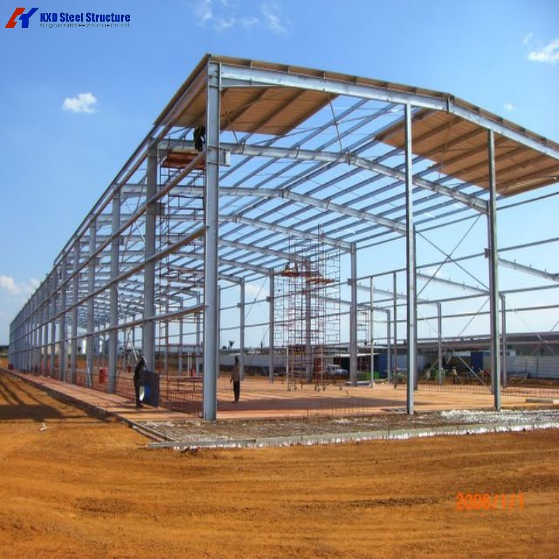 Pre-Engineered Fabrication Building Structural Steel Workshop Warehouse Carport Shed Hangar