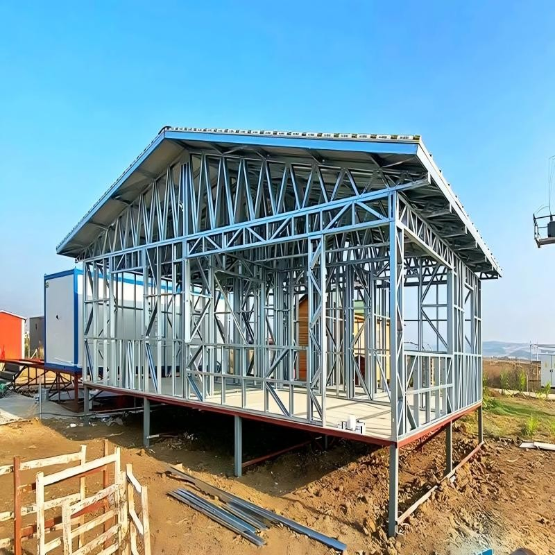 Hybrid - Energy - Powered Sustainable Light Steel Frame G550 for Remote Islands