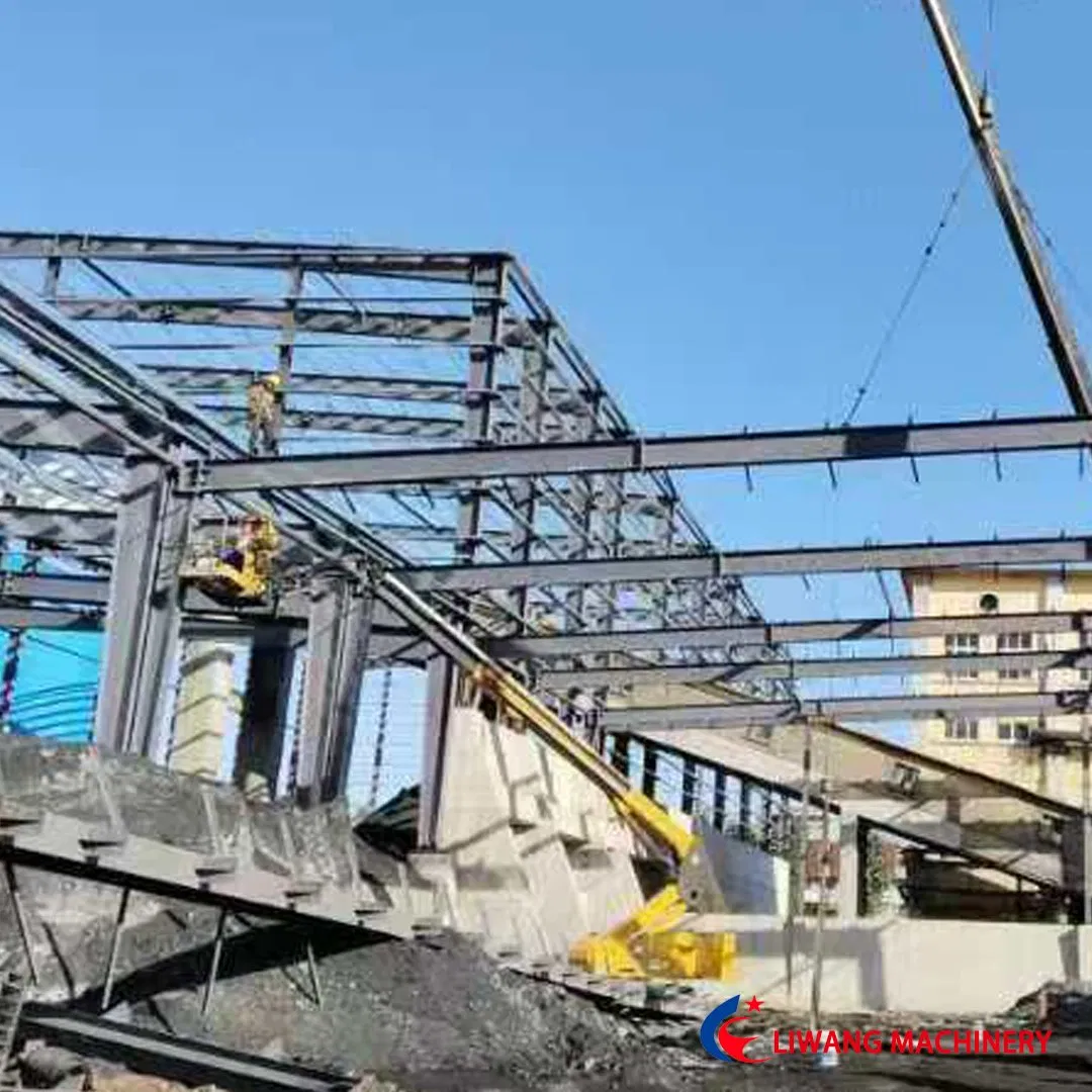 Steel Structure New Energy Vehicle Factories with Overhead Cranes and Dust-Free Zones