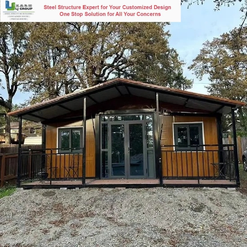 20FT 40FT Expandable Container House Extendable Container House Luxury Modular Expandable House Prefabricated Building with Bathroom and Kitchen