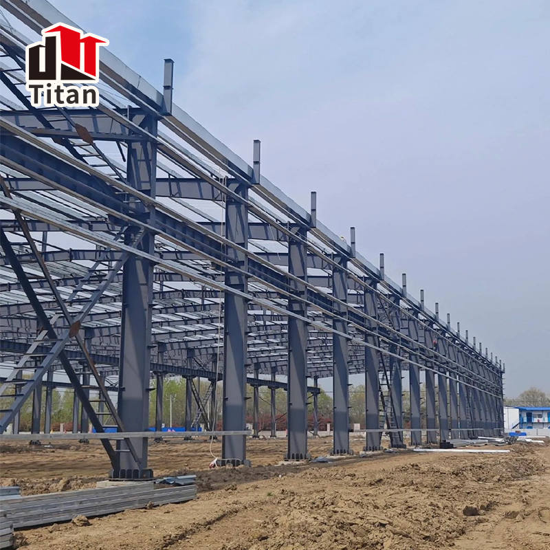 Anti Static Dust Free Precision Electronics Factory Steel Structure Workshop