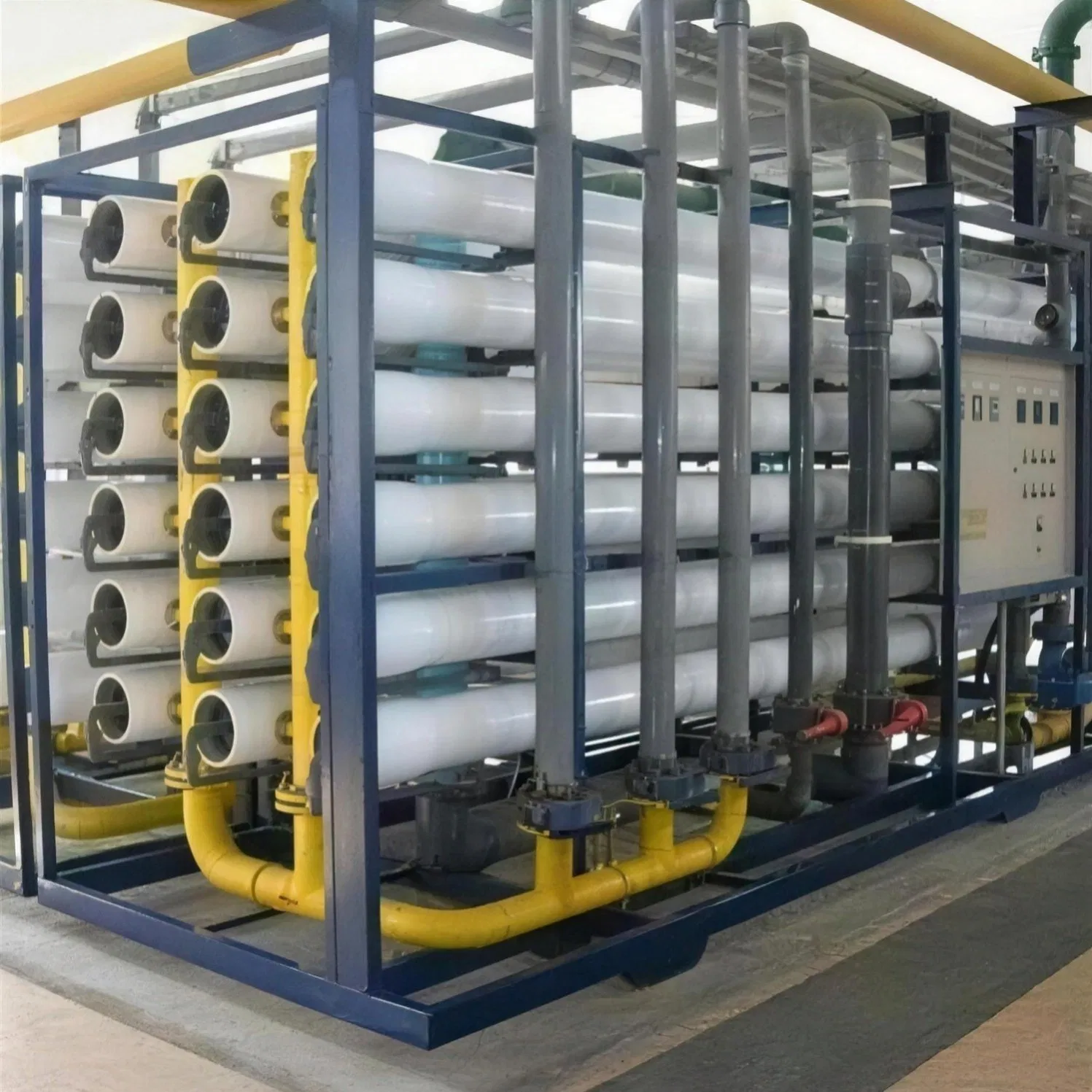 High Recovery Integrated Reverse Osmosis Drinking Water Preparation System for Green Buildings with Low Waste Water Production and Environmental Certification