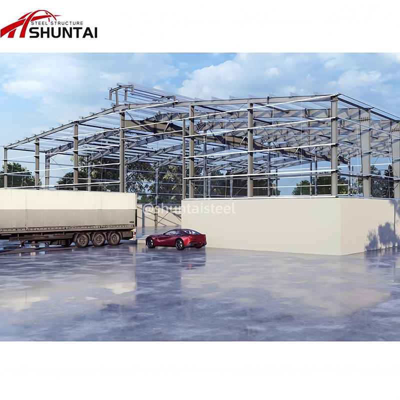 ASA High Quality Assemble Building Material Frame Prefabricated Industrial Steel Structure Warehouse