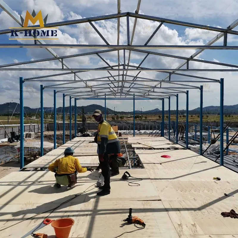 Modular on-Site Temporary Prefabricated Worker Housing