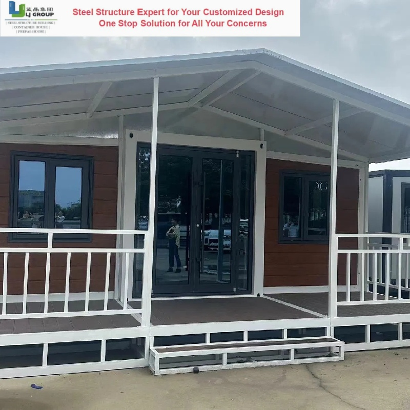 Sandwich Panel Steel Structure Portable Prefab Container House Home Modular Foldable Expandable Container House Prefabricated Building