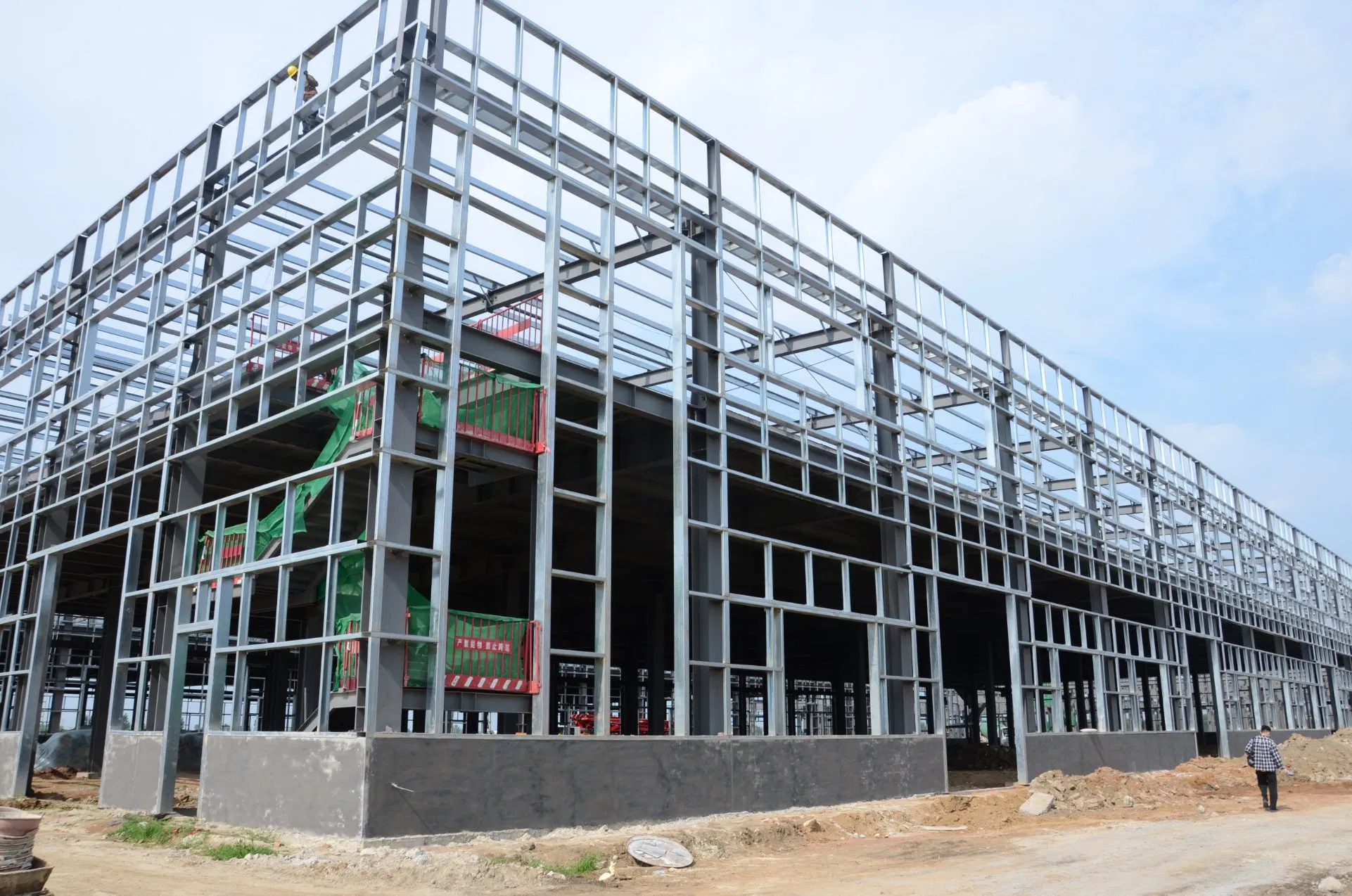 Prefabricated Metal Construction Industrial High Quality Building Portable Structure Frame Building Multi-Story Steel Workshop