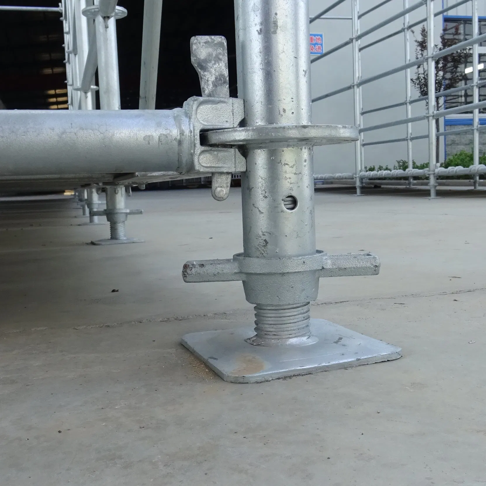 Heavy Duty Layher Ringlock Scaffold System for Building Construction Steel Material