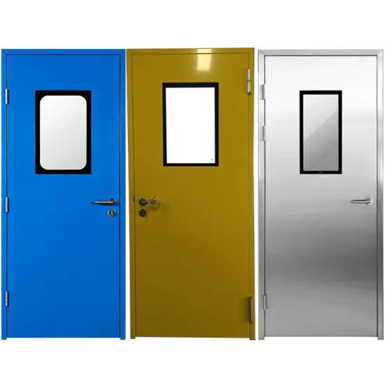 Cleanroom Door Type