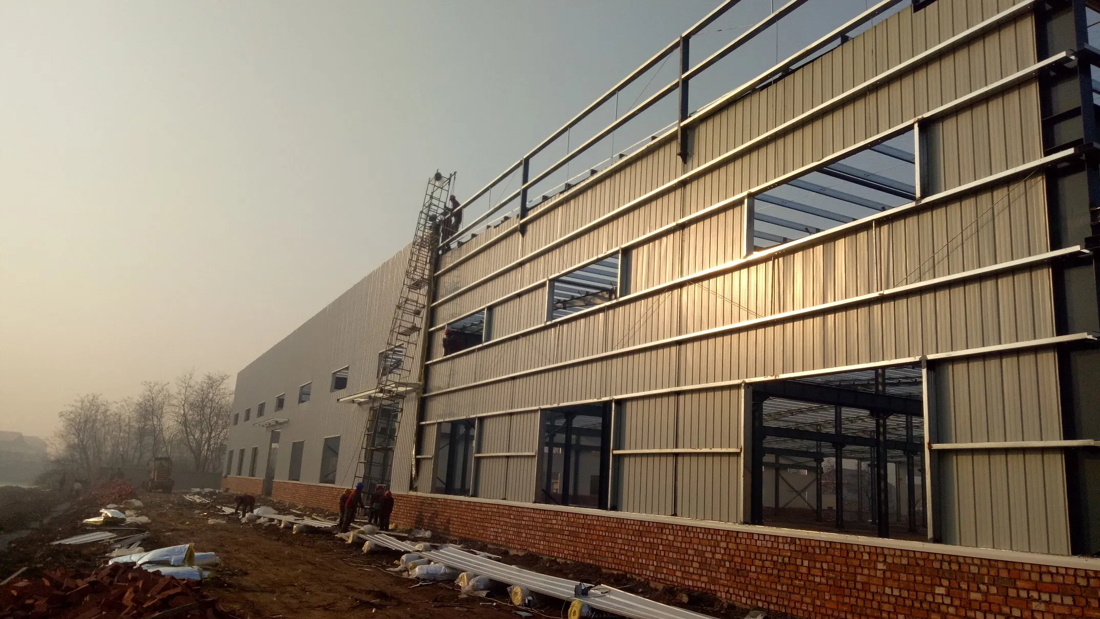 Light Steel Structure Prefabricated Buildings for Dubai Market with CE Certificate