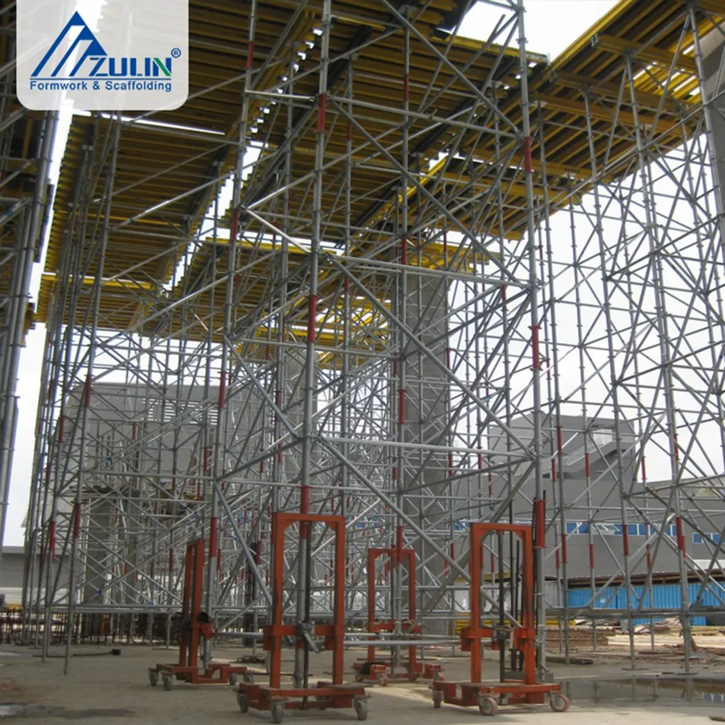 Hot Sale Zulin Heavy Load Ringlock Scaffold Steel Structure Construction Material Scaffolding System