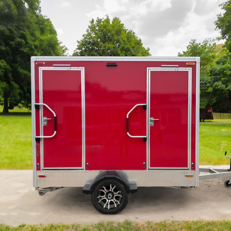 Factory Direct Sale Luxury Prefab Portable Bathroom Units with Mobile Toilet Trailer for Camping Adventure