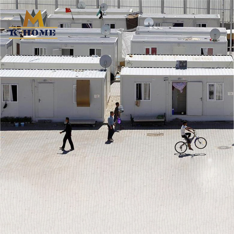 Durable Refugee Camp Portable Container Bunkhouse