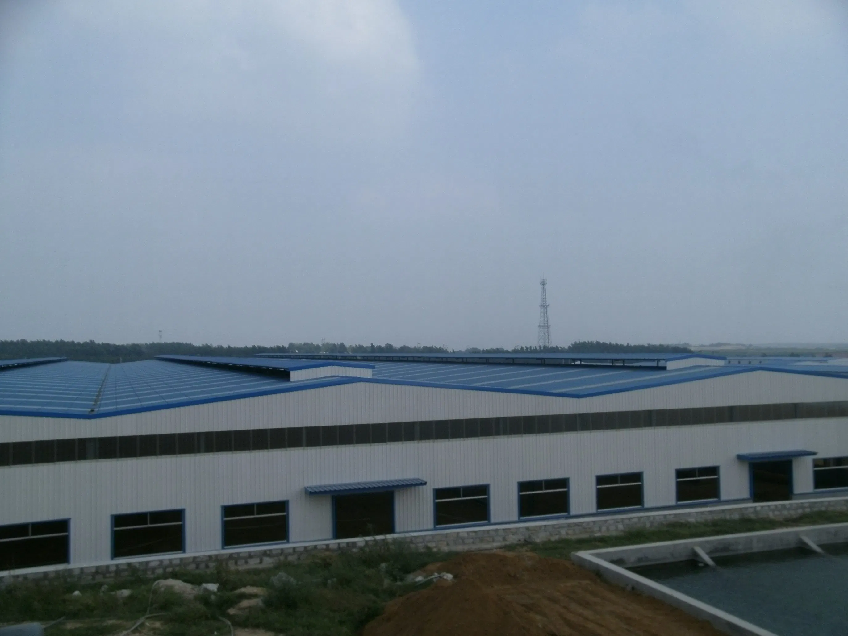Q355b Industrial Steel Structure Metal Frame Roof Customized Light Steel Structure House Shed Prefab Metal Shop Buildings