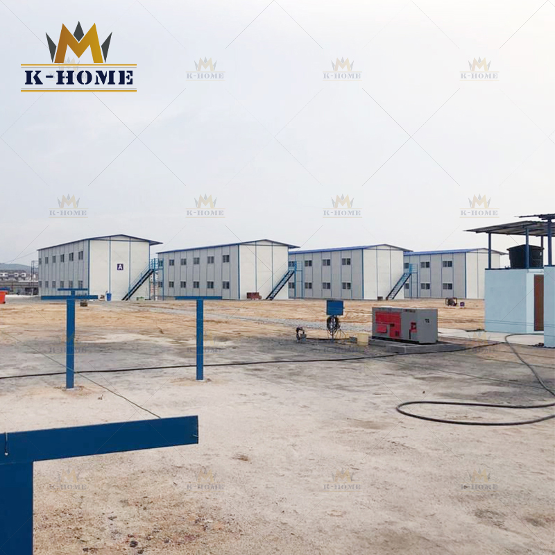 Fast Construction Panelized Modular Prefabricated Structure Work Site Temporary Staff Housing