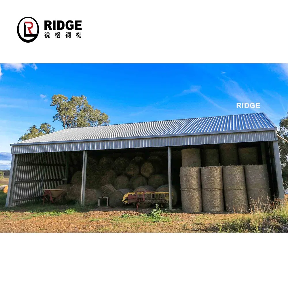 Prefab Sheds Garage Barn Hall Warehouse Farm Commercial Building Steel Structure Material Price