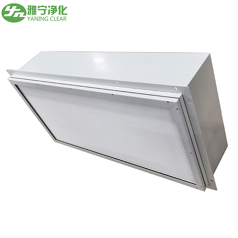 Yaning Cleanroom Laminar Flow HEPA Fan Filter Unit Module FFU with Filter Replacement Alarm for Electronics Manufacturing