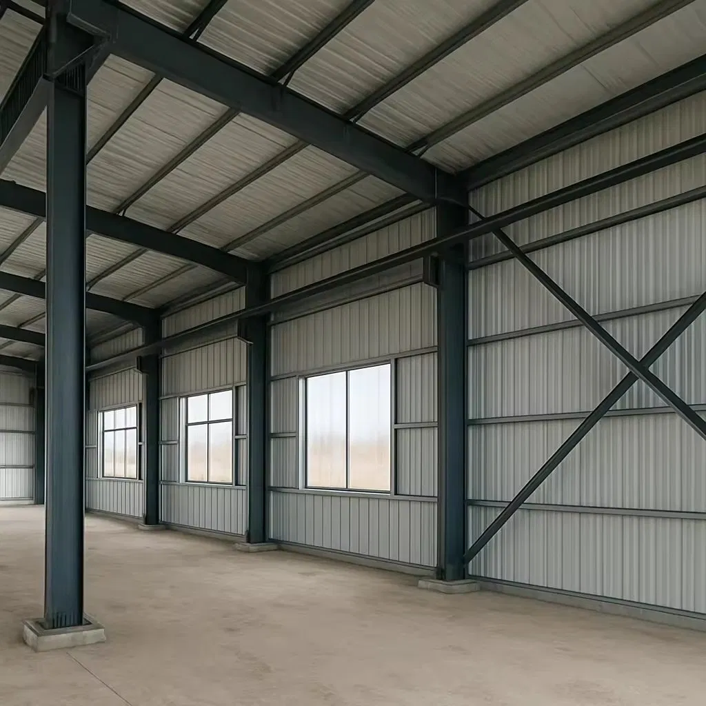 Custom Q235 Steel Structure Workshop Kits Material