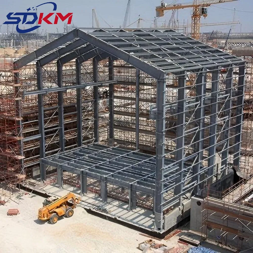 Easy to Install Prefabricated Steel Frame Building Metal Building Pre-Engineered Warehouse, Shed
