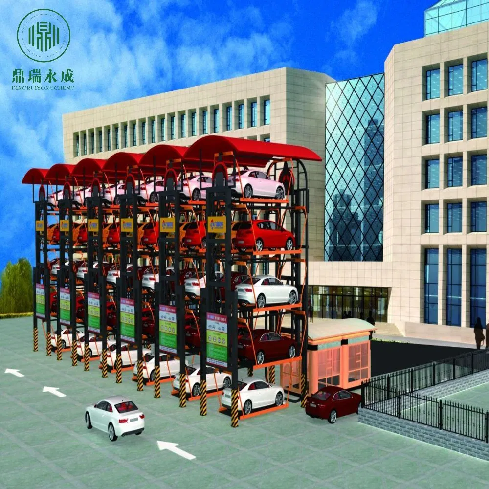 Smart Parking Multilevel Car Park System Vertical Puzzle Car Parking System