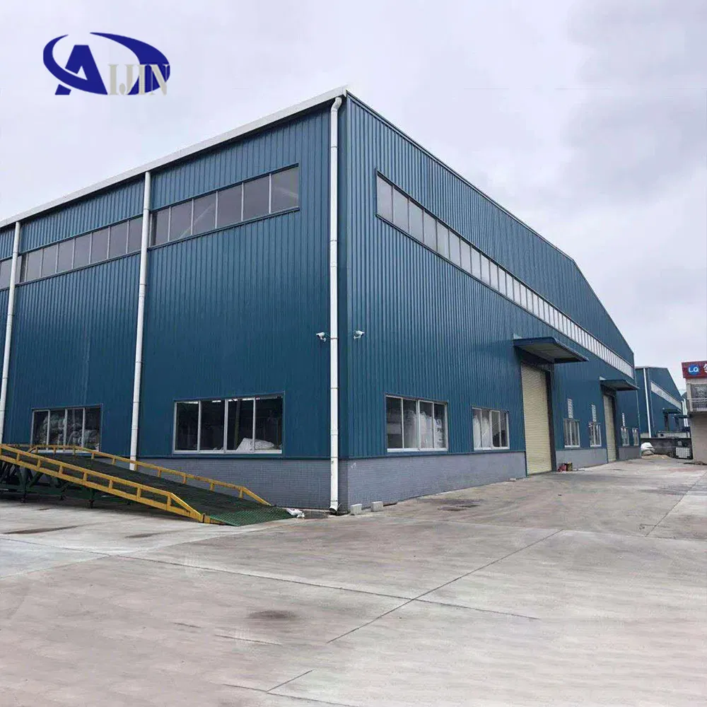 Prefabricated Light-Weight Metal Building Construction Commercial Steel Structure Warehouse Steel Structure Building Material