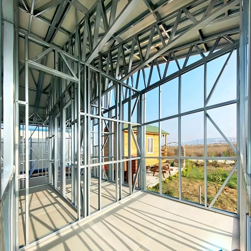 Hybrid - Energy - Powered Sustainable Light Steel Frame G550 for Remote Islands