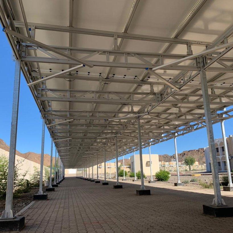 Easy Installation Farm Land Solar Panel Bracket Ground Mount Structure