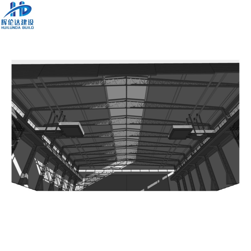 Innovative Steel Structure Warehouse for Sale with Top Wall Beam