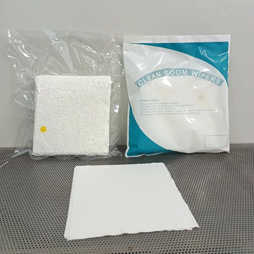 Precision Electronics Cleaning Super Soft Polyester Microfiber Cleanroom Wipers