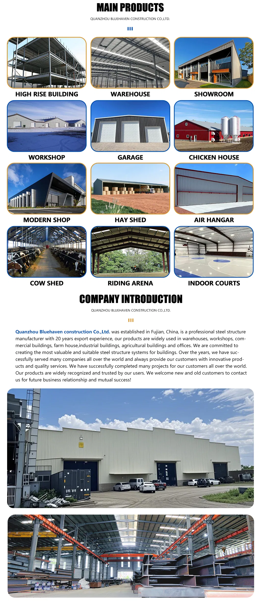 Prefabricated Barn Construction