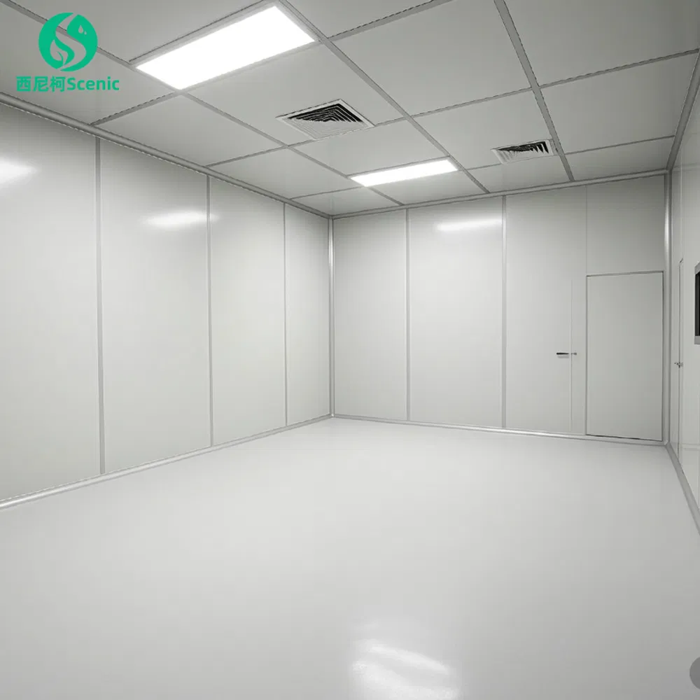Customizable Modular Cleanroom Partition Systems for Efficient Designs