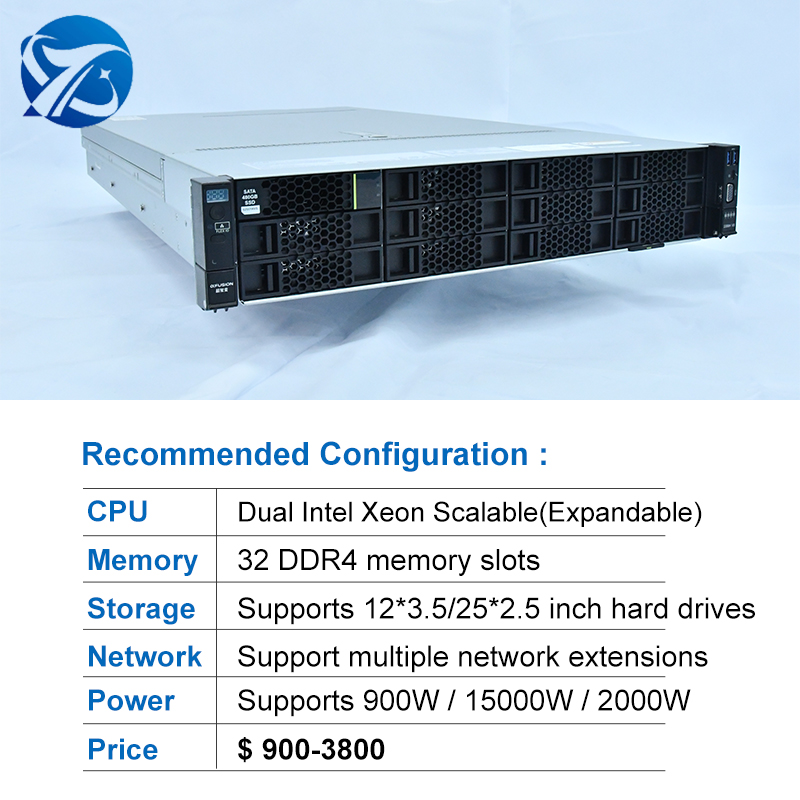 2026 Windows Dedicated Data Center Rack Ai Gpu Deep Learning Deepseek Pc 10Gbps With Multiple Container 2U Server