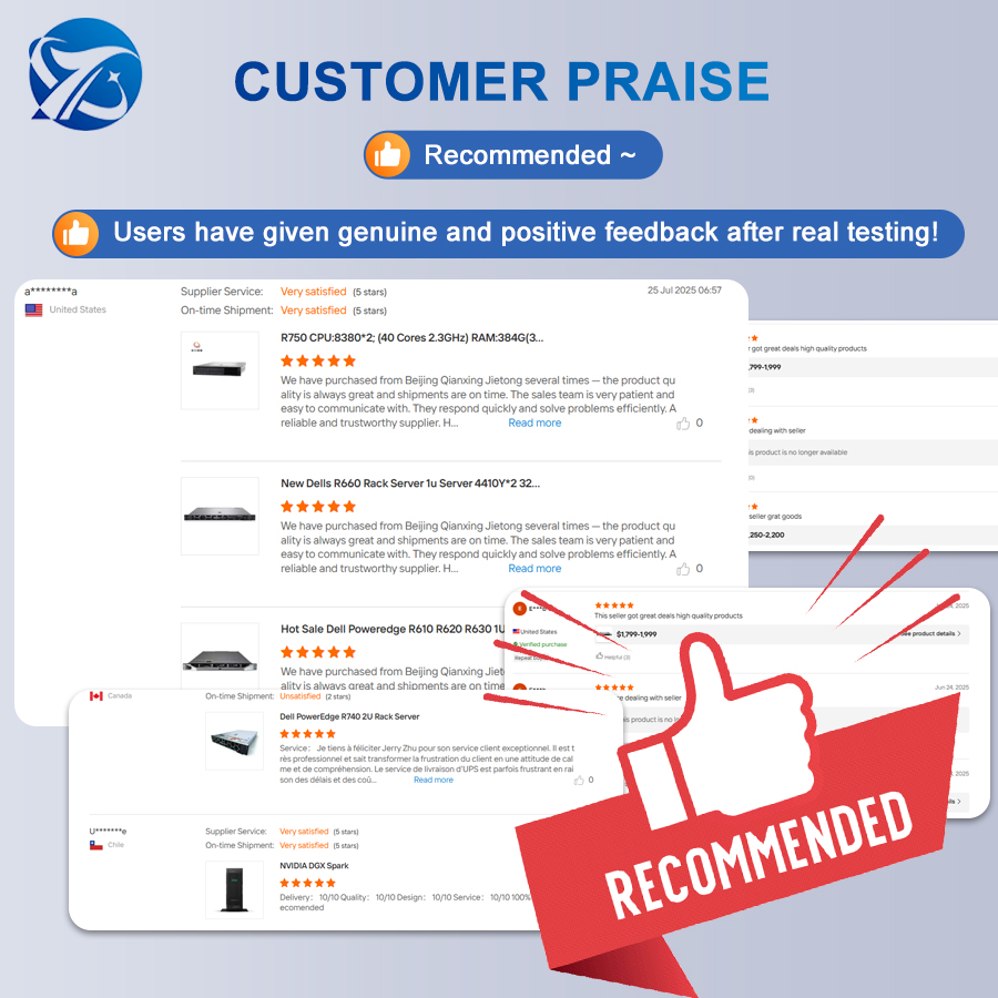 Windows 2025 Ai Gpu Xeon Rack Dedicated Data Center Deep Learning 1U Intel Dual Servers Computer Nas With Cooling Server