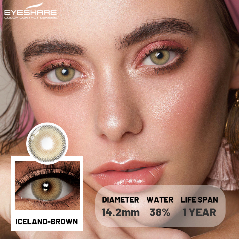 EYESHARE Eye Cosmetic Color Contact Lens Degrees Available Contact Lenses Contact Lenses Care Solution