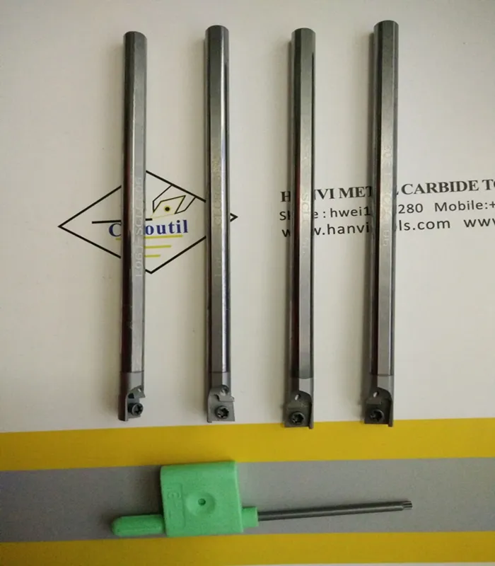 Cutoutil C07K-Sclcr06 Barra de Perfuração de Carboneto Haste de Carboneto para Ferramentas de Torneamento Interno