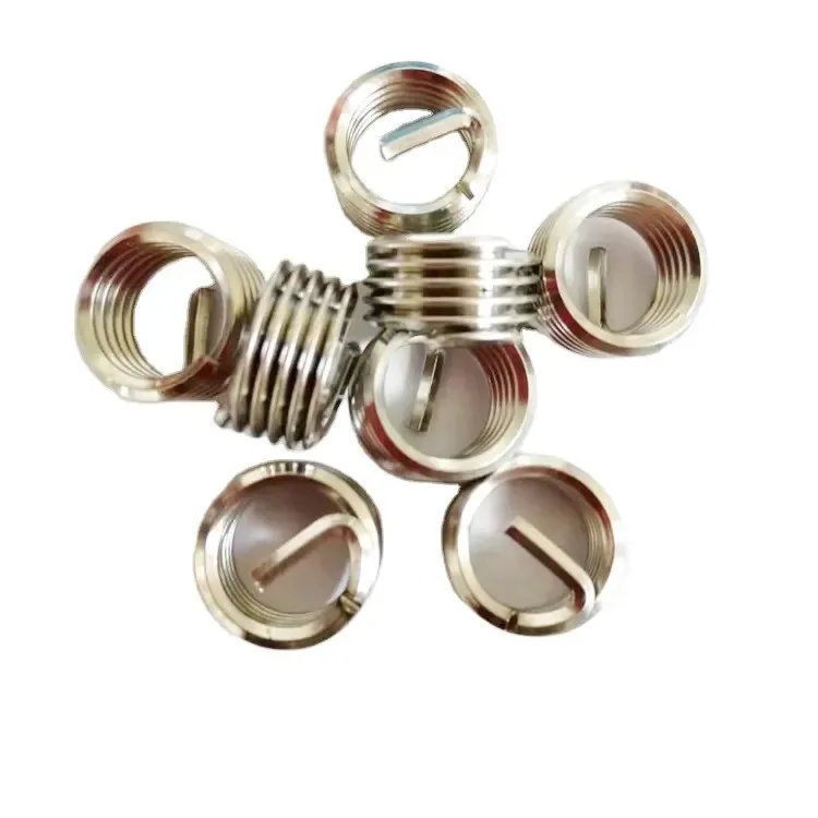 M2 M2*4*1d 1.5D 2D 304stainless Inserções de Fio Metálico de Aço com Trava