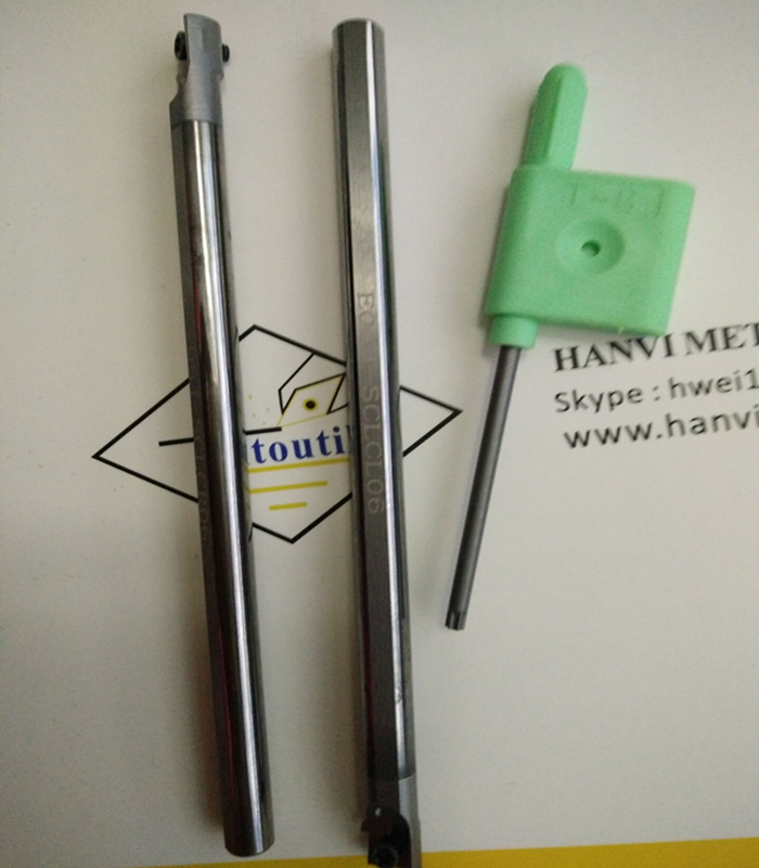 Cutoutil C07K-Sclcr06 Barra de Perfuração de Carboneto Haste de Carboneto para Ferramentas de Torneamento Interno