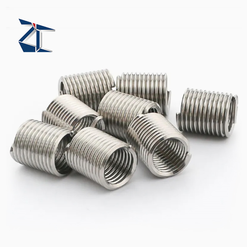 Kit de Assortimento de Inserções de Rosca em Aço Inoxidável Métrico Direto de Fábrica para Reparação de Roscas, Mangueiras de Aço para Equipamentos de Automação