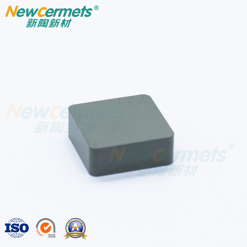 Inserto de Diamante 80 Grau Negativo Cerâmico com Bigodes para Torneamento
