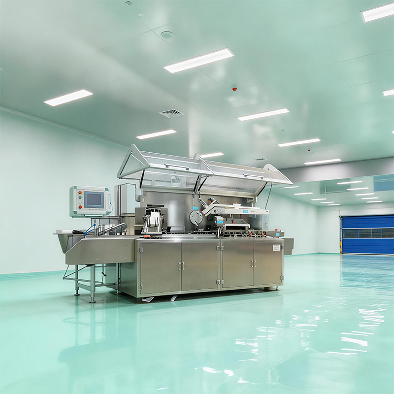 Sistema Automático de Encartonamento Eficiente para Soluções de Caixas Farmacêuticas