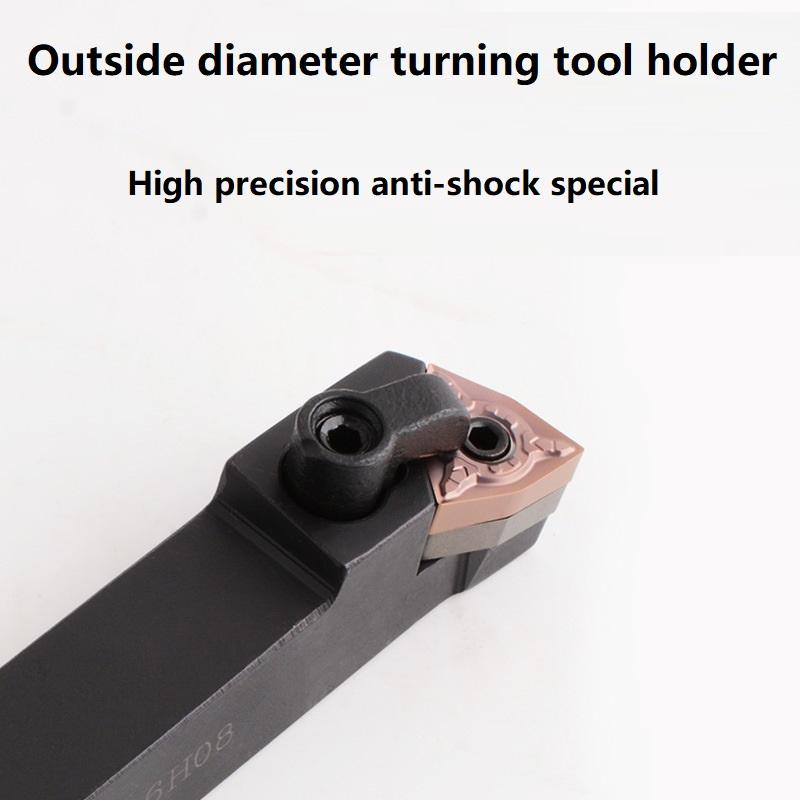 Conjunto de Ferramentas de Corte Indexáveis de Metal Carbídeo para Torno CNC com Inserções Antivibração de Diâmetro Externo Scodak