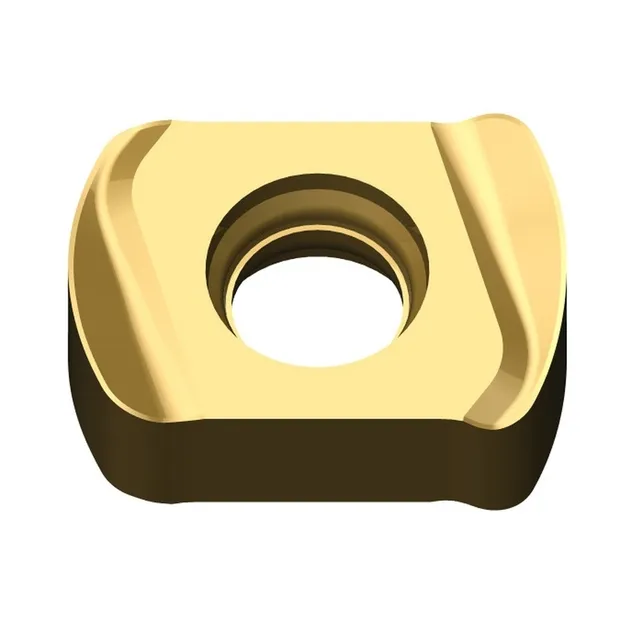 Inserto de Fresagem Frontal com Design de Afiamento Negativo