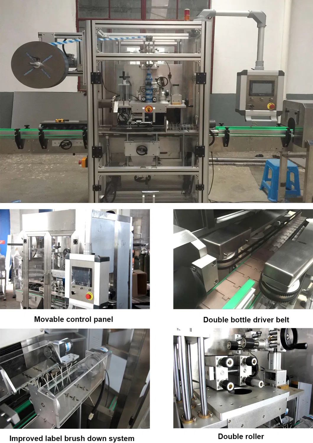 Estrutura e Componentes da Máquina de Rótulos