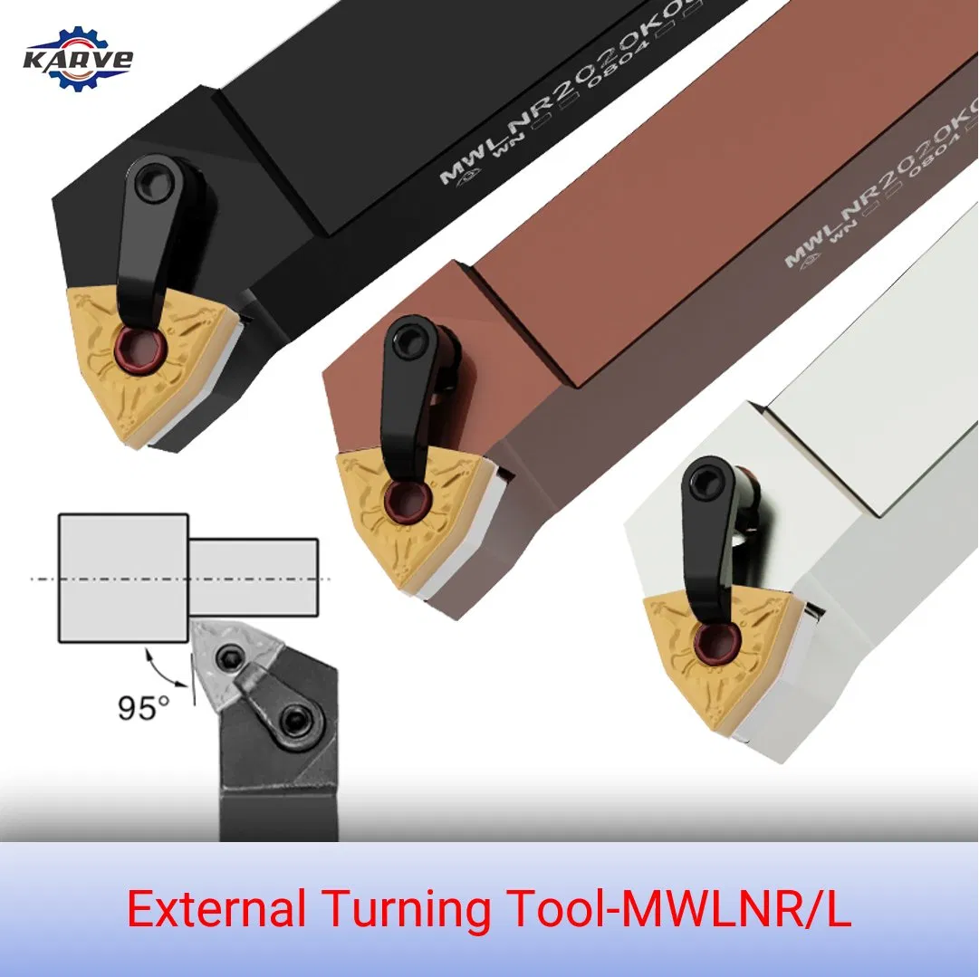 Preço de Atacado da Fabricação Karve Suporte de Ferramenta de Torneamento Externo Mwlnr/L