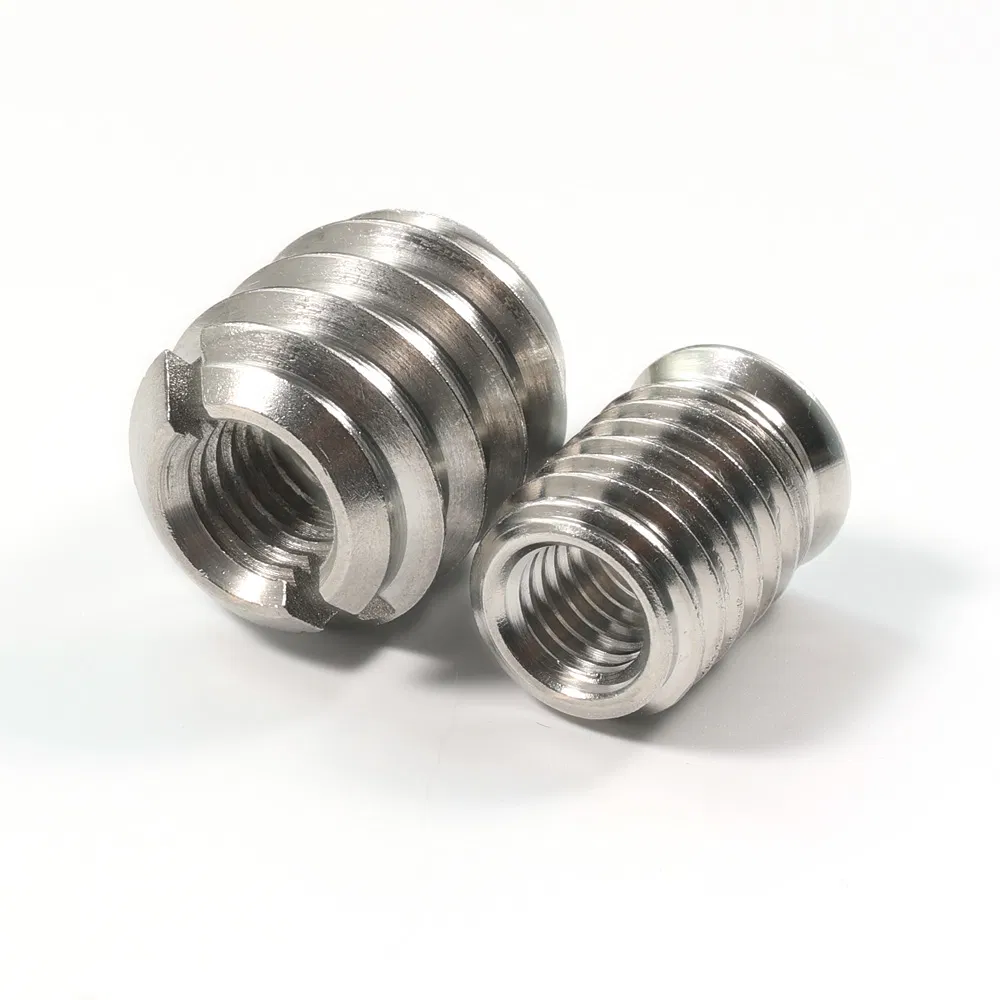 M2 M3 M4 M5 M6 M8 Bushing de Inserção Rosqueada Auto-Perfuração Acme Steel 302 Parafuso Fenda Reparação de Fio Inserto de Rosca à Esquerda em Latão